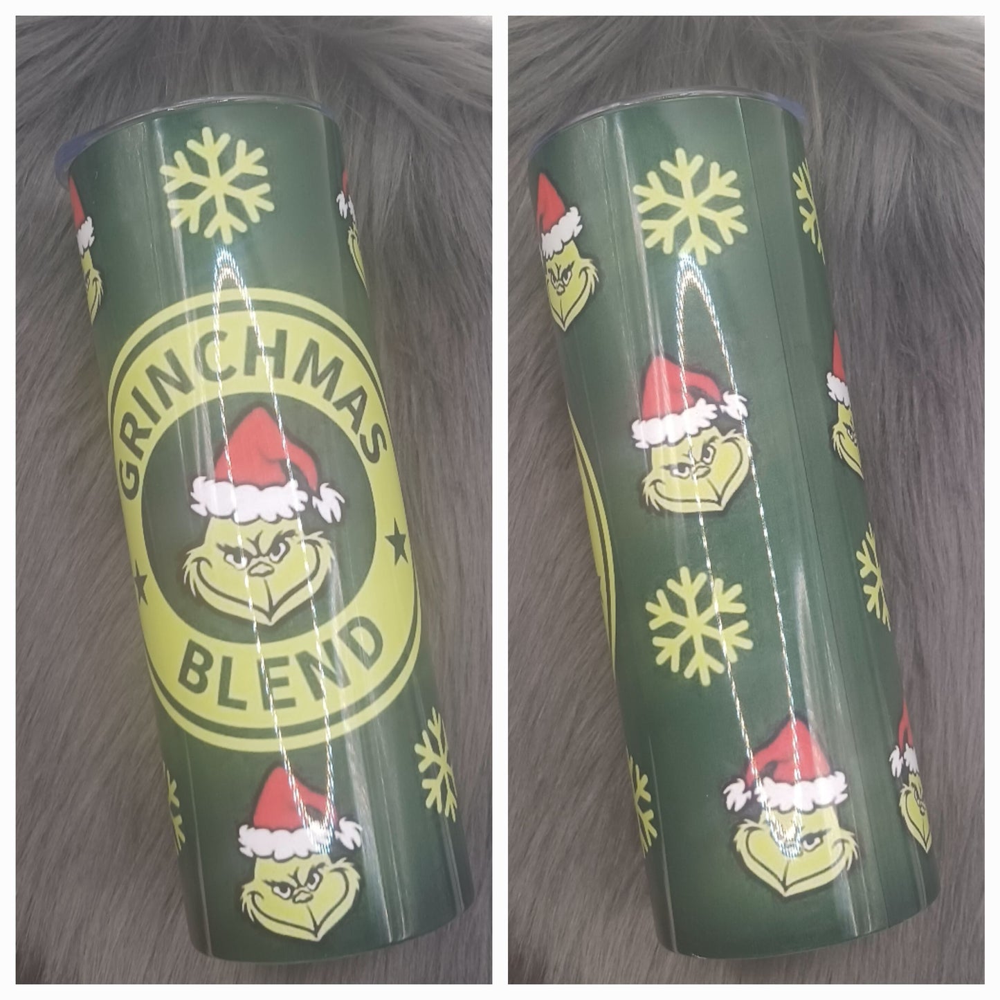 Grinchmas blend tumbler