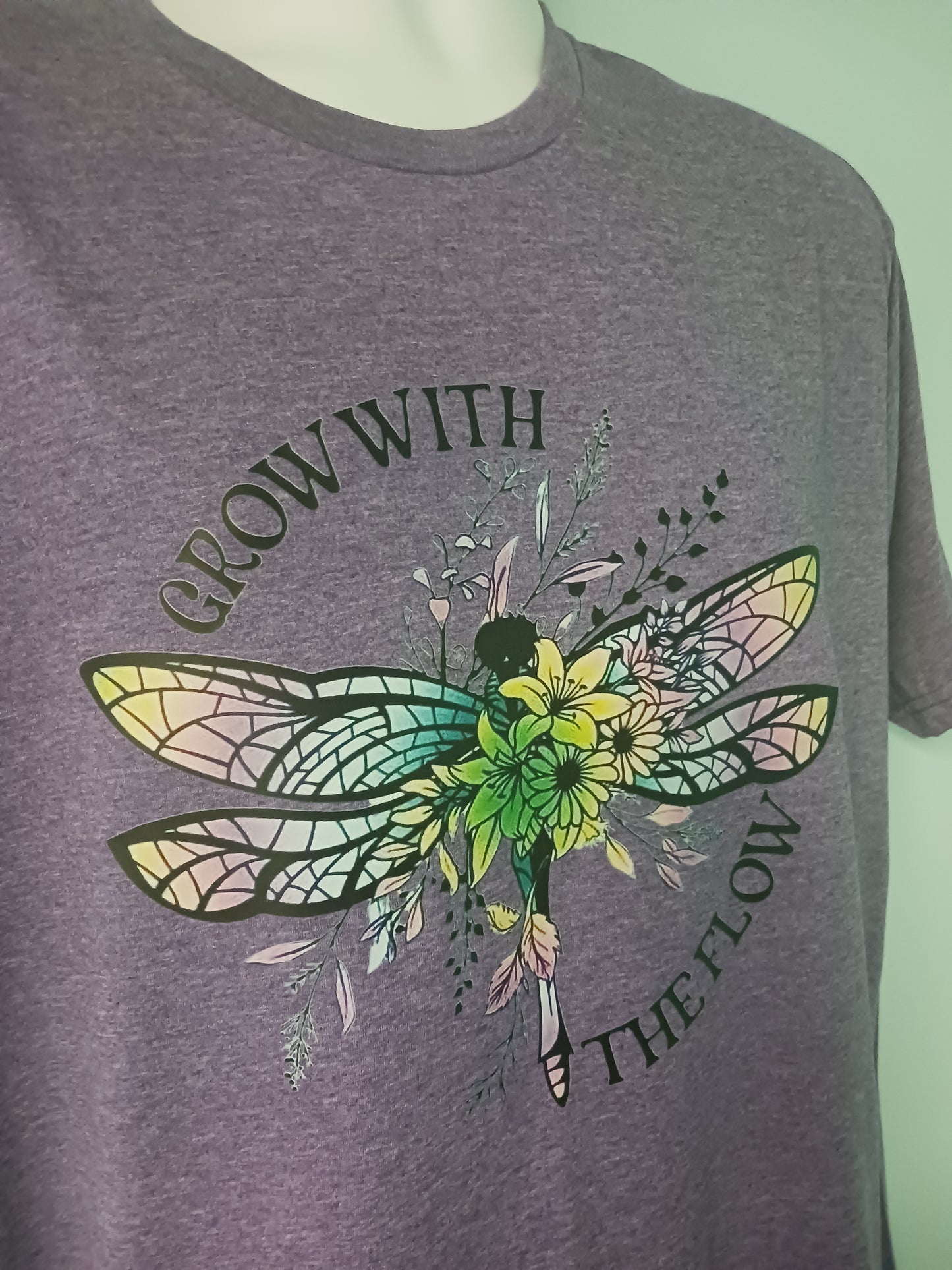 Grow with the flow t-shirt