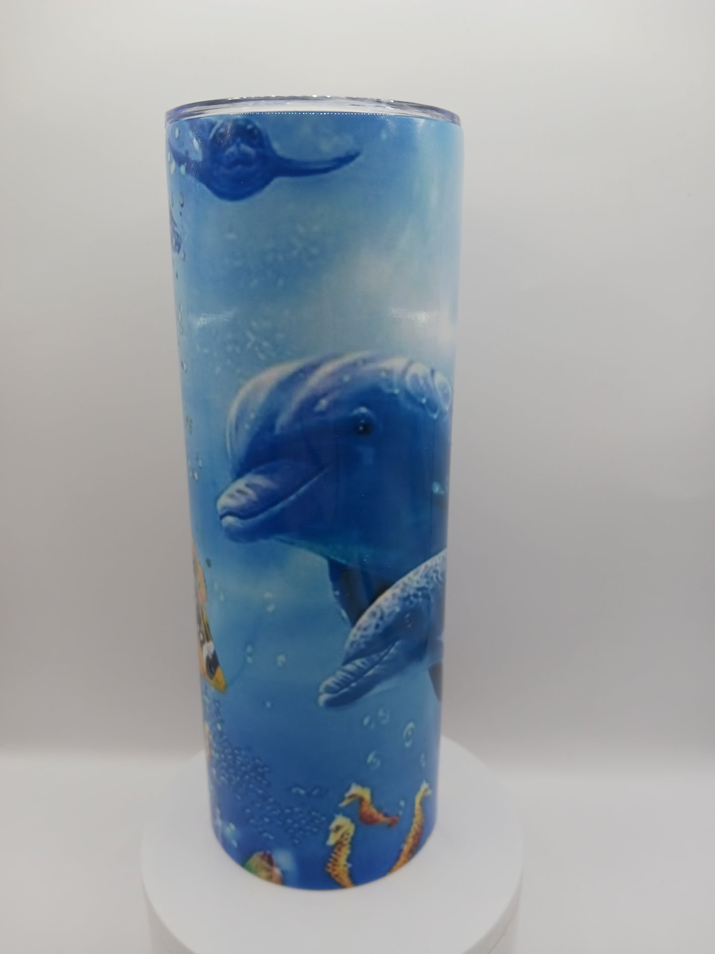 Dolphin sea animal tumbler