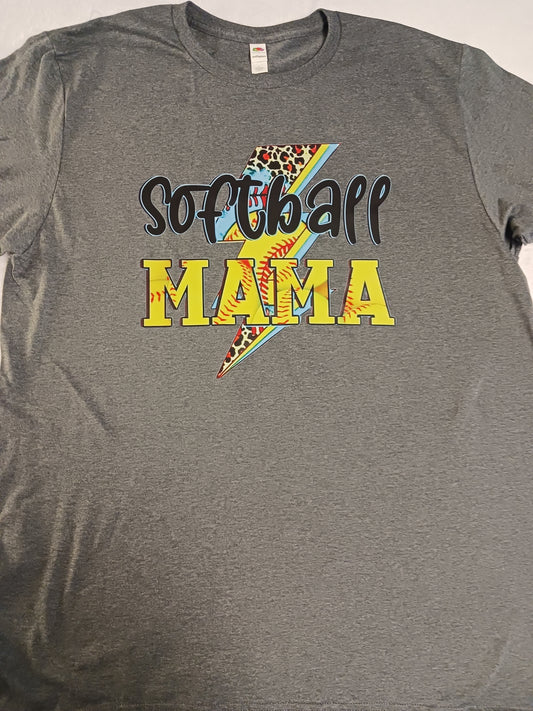 Softball mama T-shirt