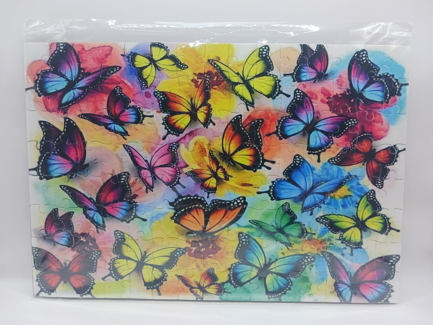 Butterfly watercolor puzzle
