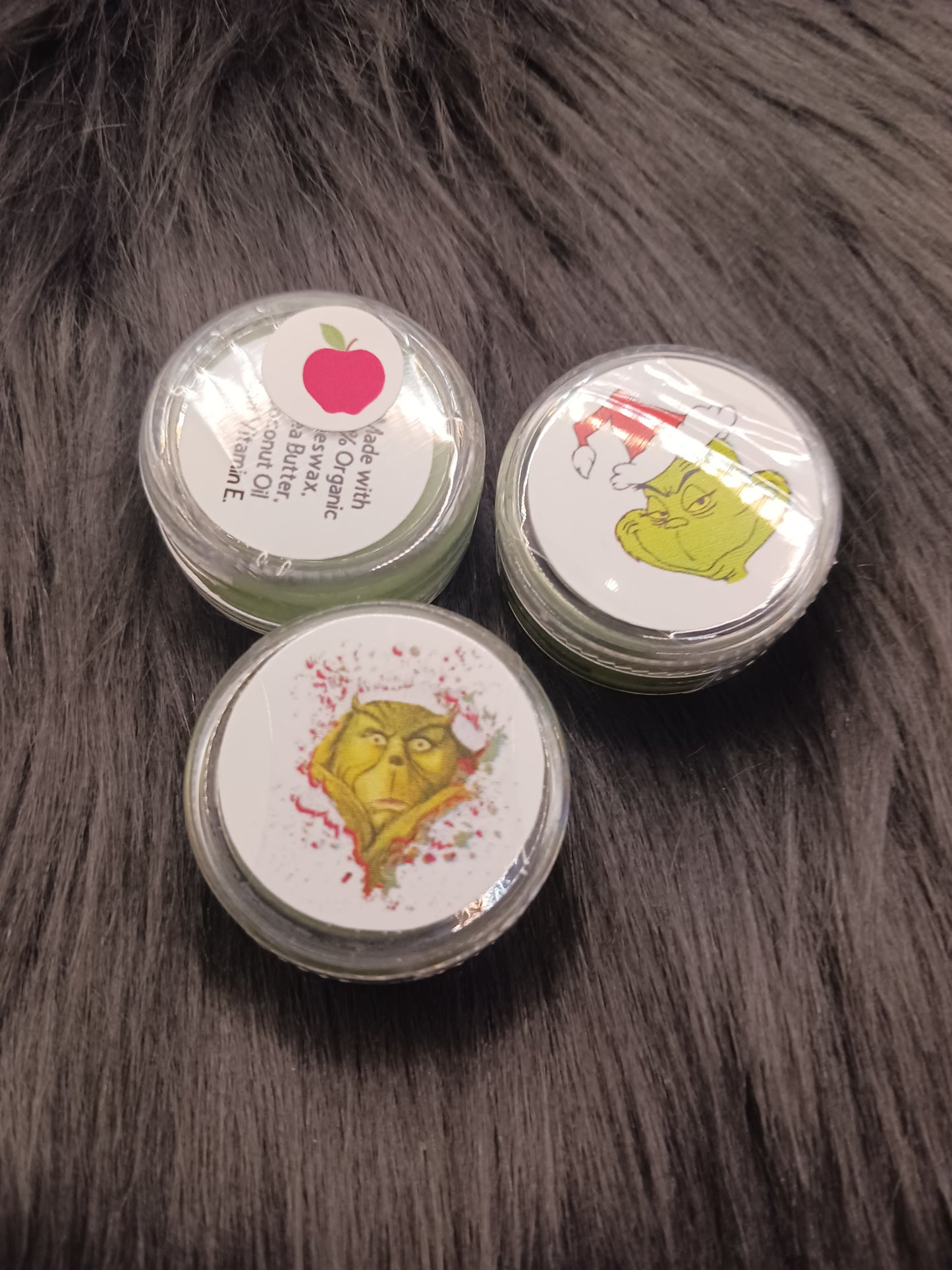 Green guy lip balms