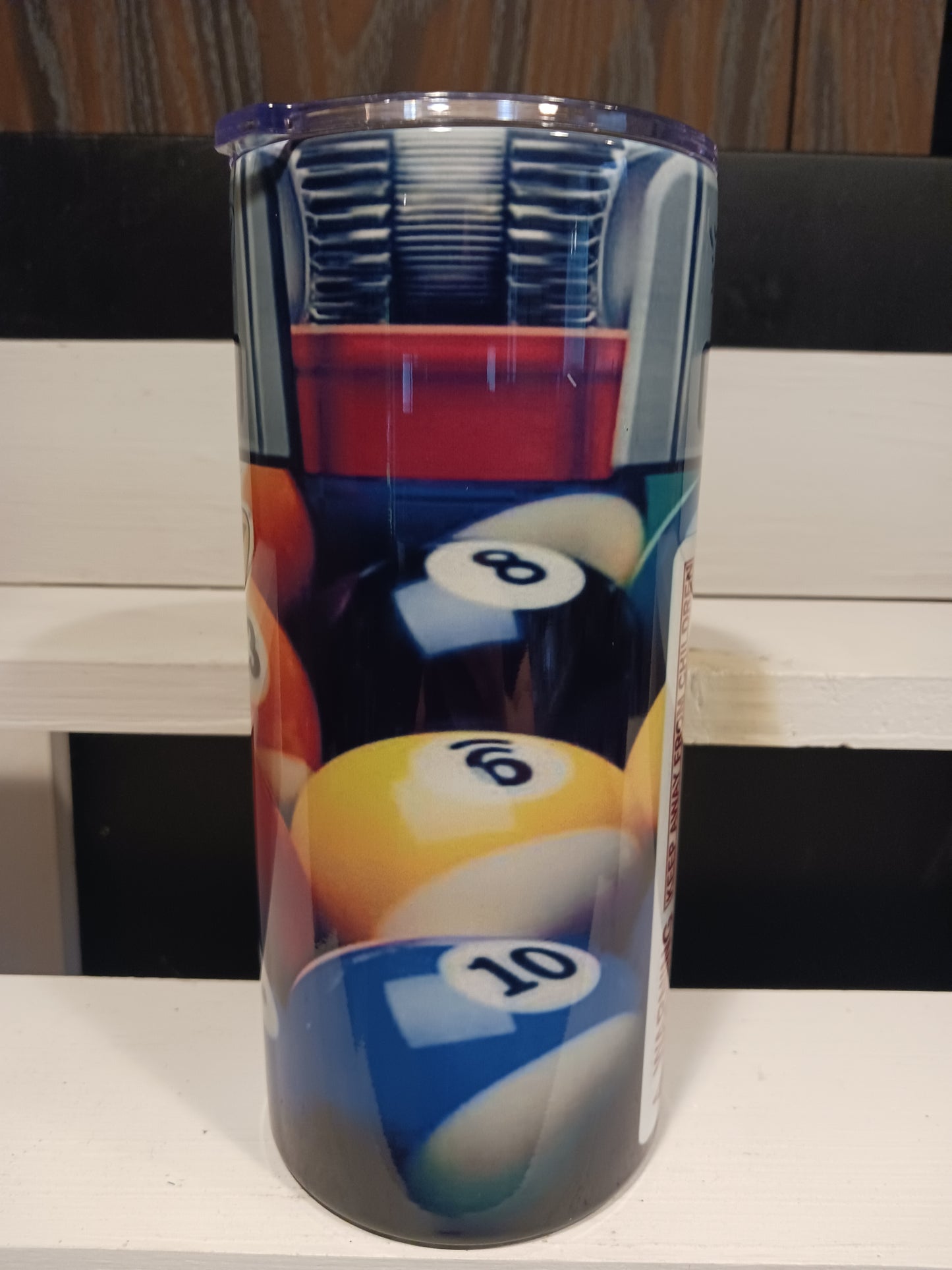 Billiards lighter fatty tumbler