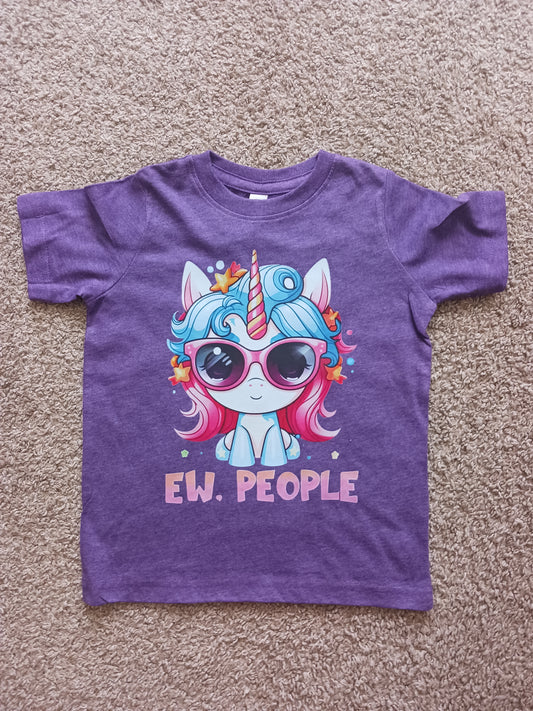 Ew people unicorn T-shirt